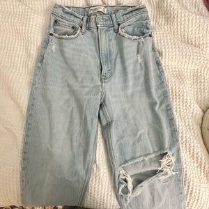 Abercrombie and fitch curve love jeans